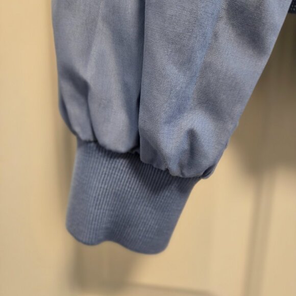 Vintage Member's Only Blue Bomber Jacket Size Large 42 - Picture 9 of 12